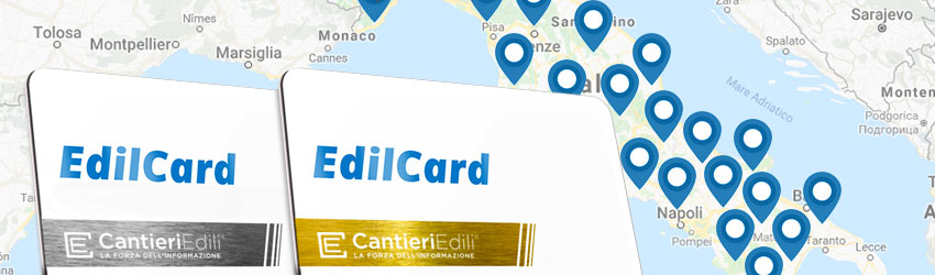 Edil Card di CantieriEdili.net: tutte le informazioni sull'edilizia italiana.