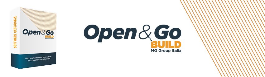 Prototipo del pacchetto CRM e logo Open&Go Build