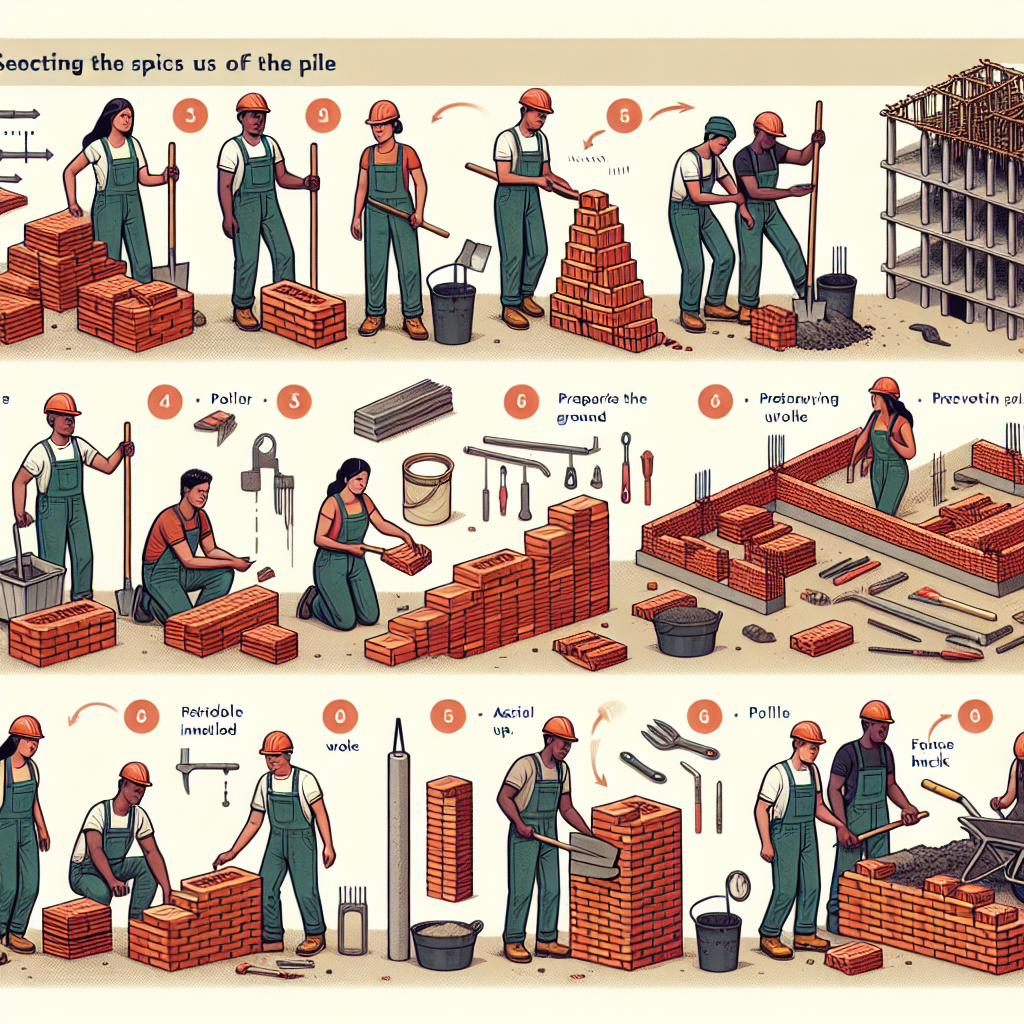 Istruzioni per l'uso di laterizi in costruzioni su pali.