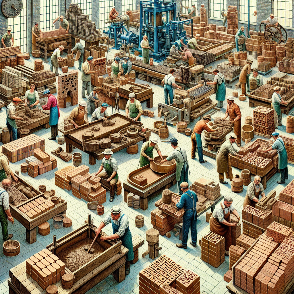 Una panoramica sulle tecniche di stampaggio dei laterizi.