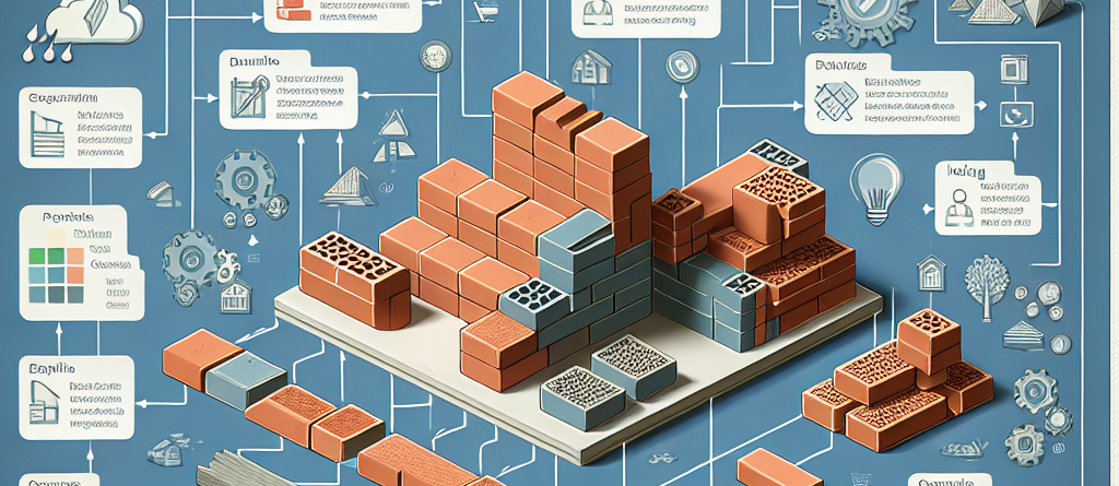 Come scegliere il giusto tipo di mattone per il tuo progetto.