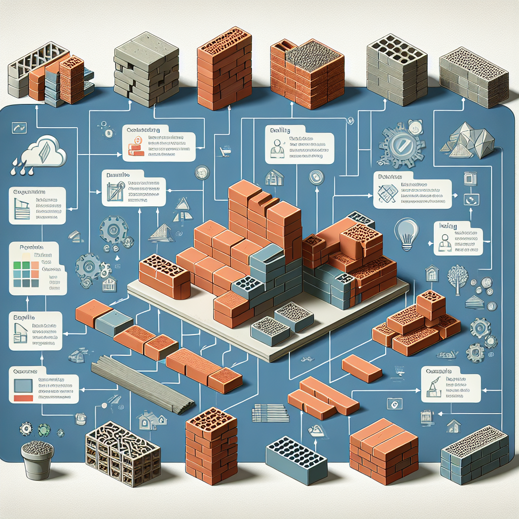 Come scegliere il giusto tipo di mattone per il tuo progetto.