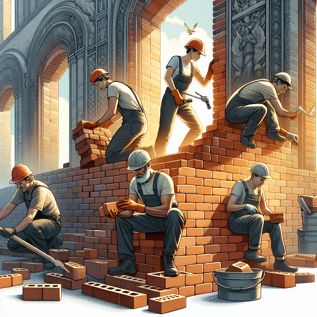 Utilizzo dei mattoni in restauri e interventi di conservazione.