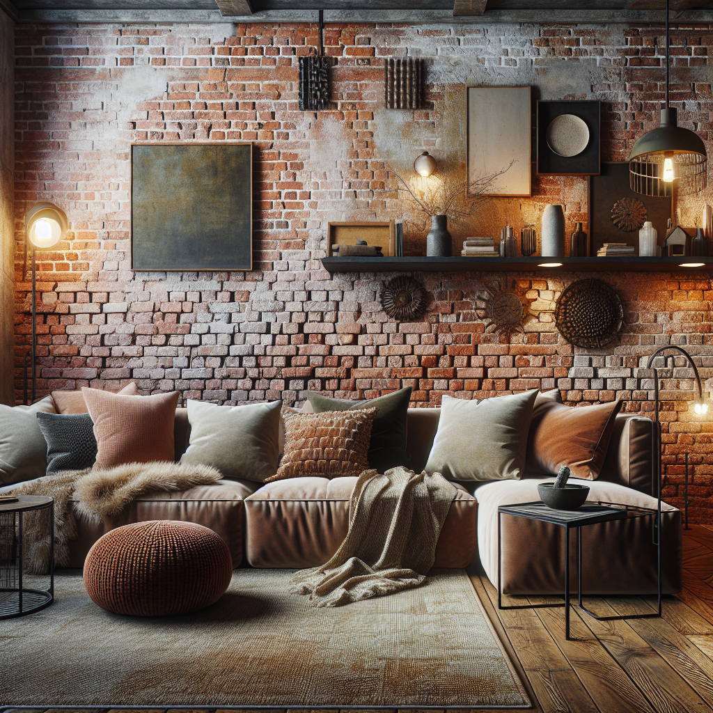 Mattoni a vista in interni: idee e ispirazioni.