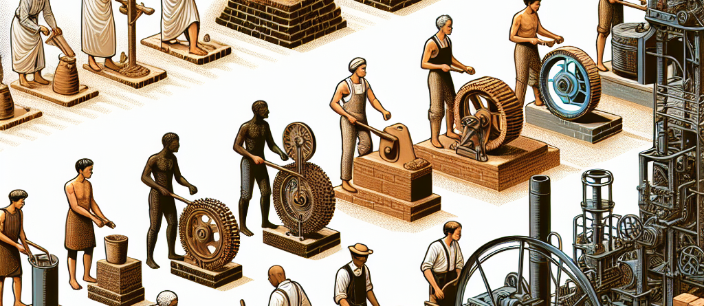 L'evoluzione tecnologica dei macchinari per laterizi.