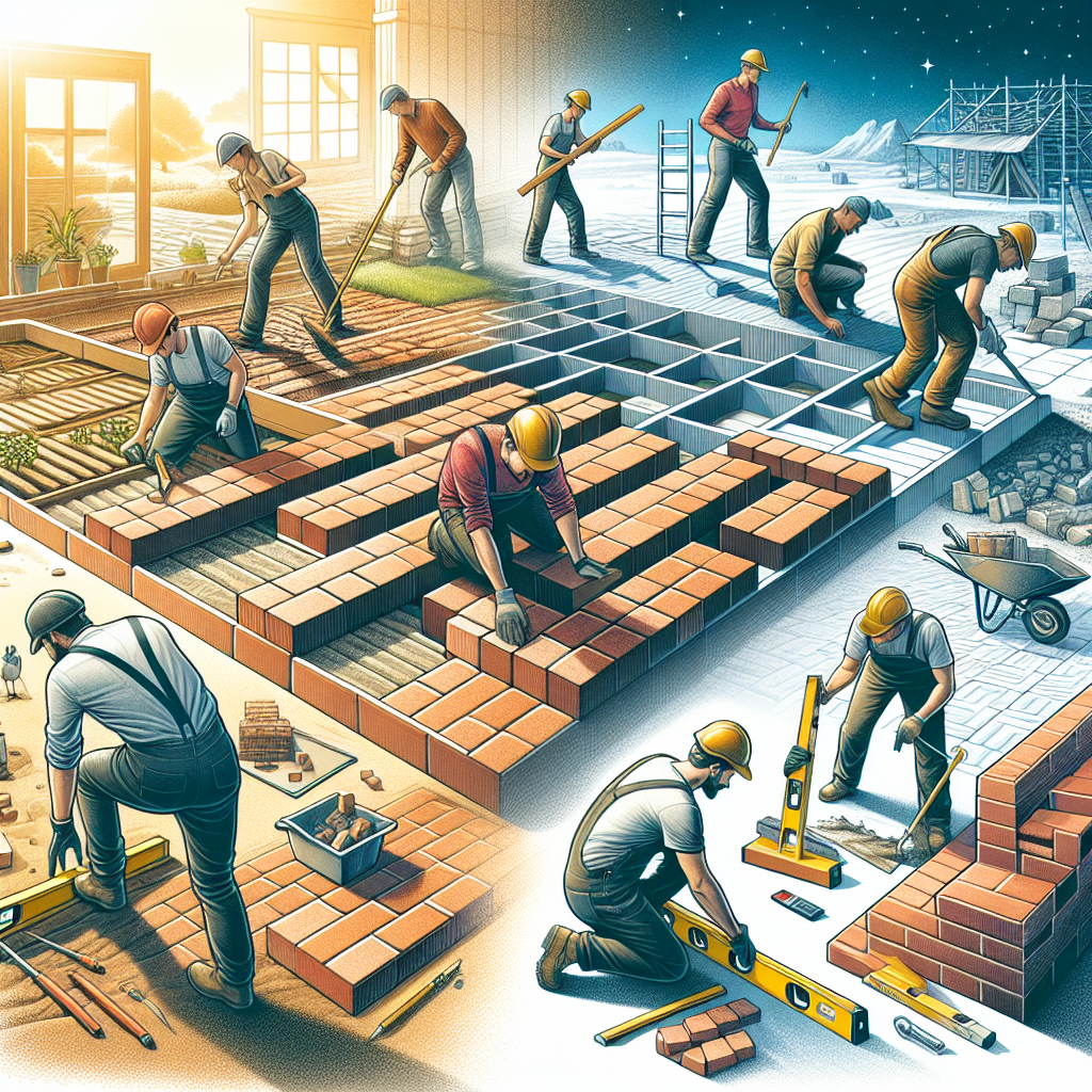 Sfide e soluzioni nella posa di pavimenti in laterizio.