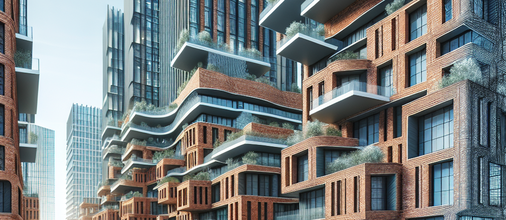 Facciate dinamiche in laterizio: concetti e realizzazione.