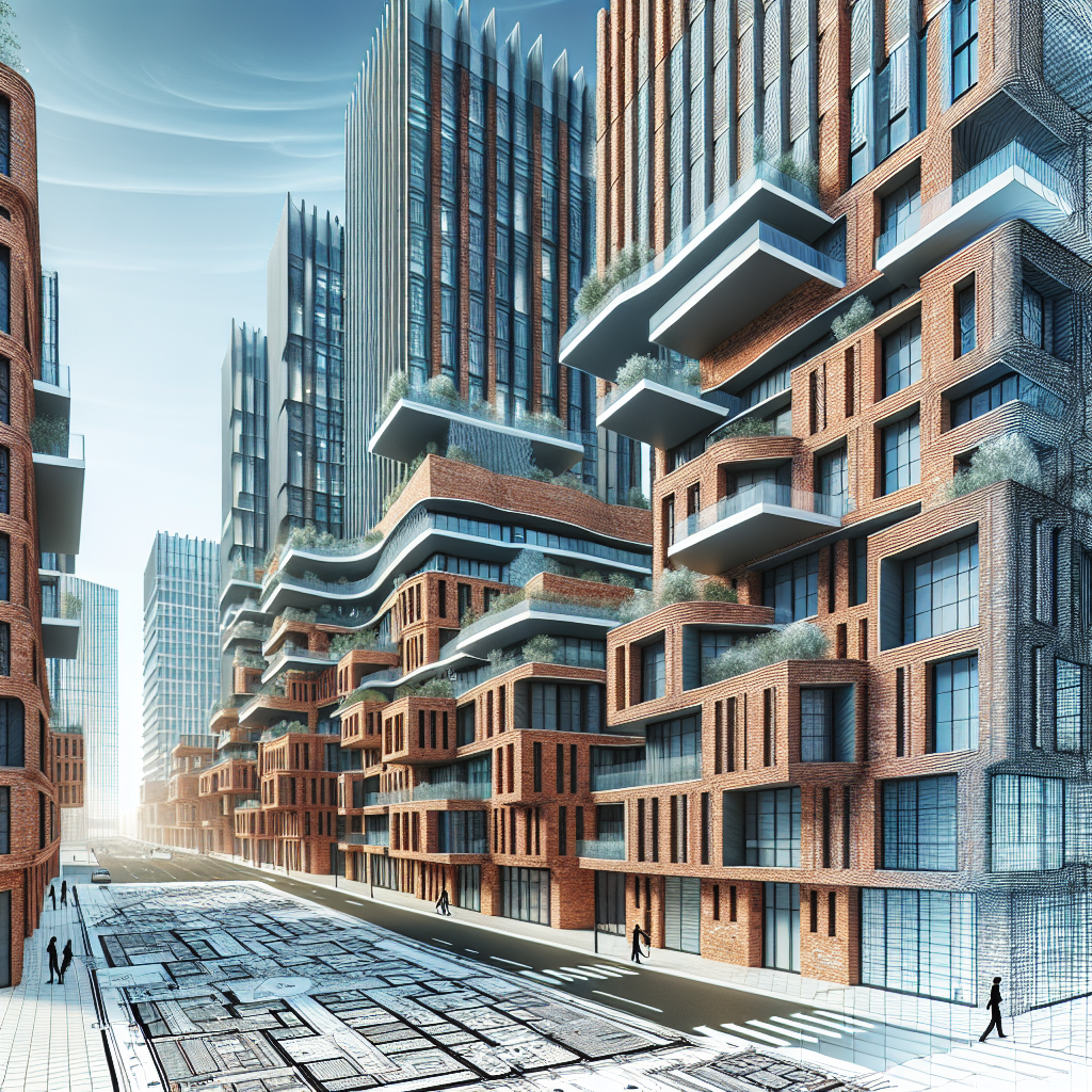 Facciate dinamiche in laterizio: concetti e realizzazione.