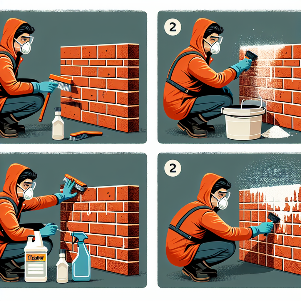 Come ridurre l'efflorescenza nei mattoni.