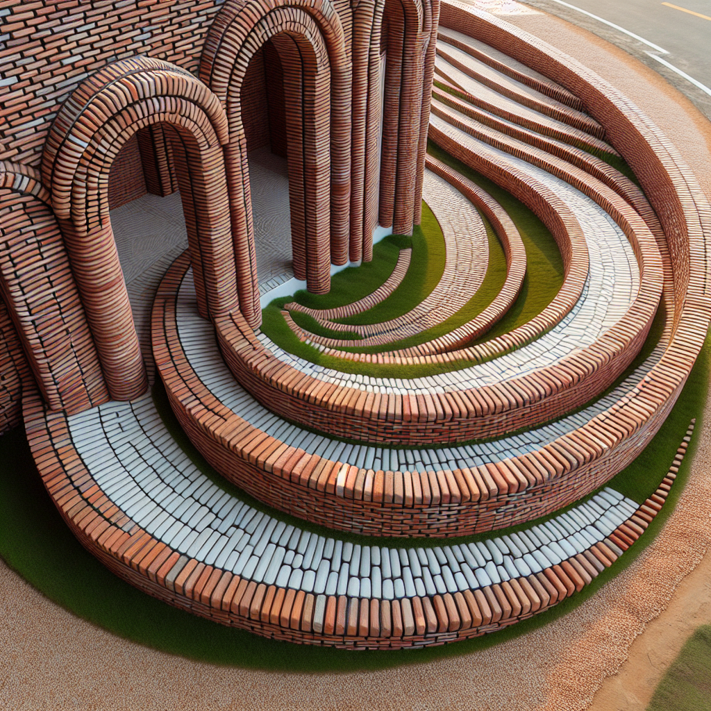 Le caratteristiche uniche dei mattoni curvi.