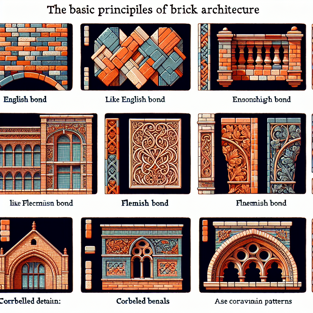 Principi fondamentali dell'architettura in laterizio.