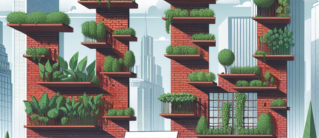 Istruzioni per la realizzazione di giardini verticali in laterizio.