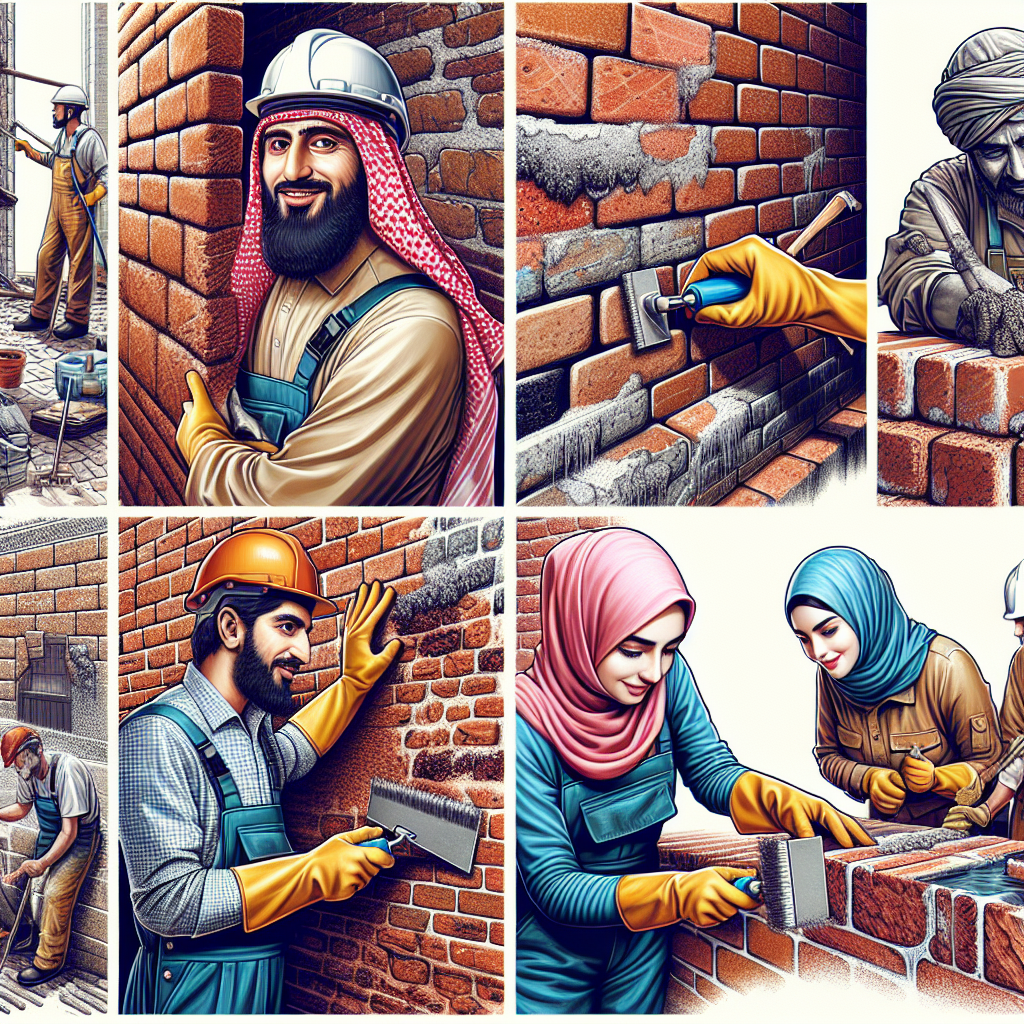 Tecniche di restauro per superfici in laterizio.