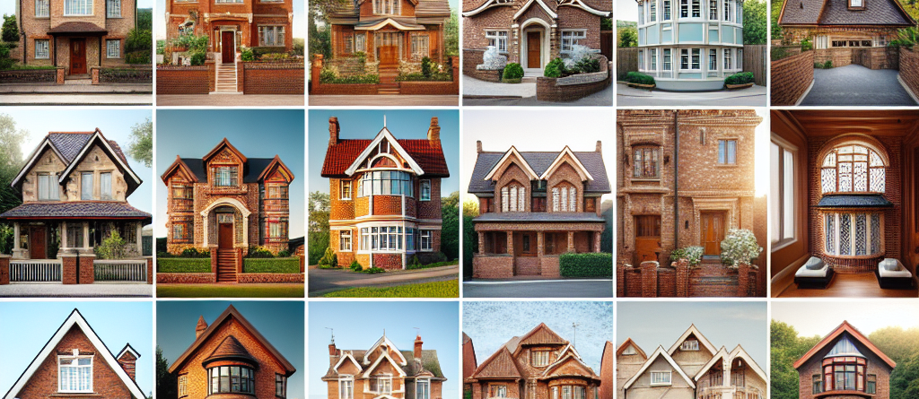 Case di mattoni nel mondo: una galleria fotografica.