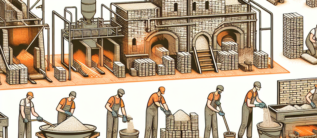 Come vengono prodotti i mattoni: il processo di fabbricazione.