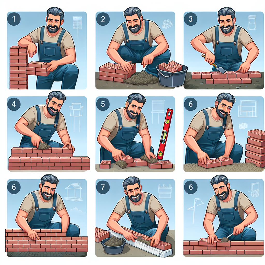 I segreti per una corretta posa in opera dei mattoni.