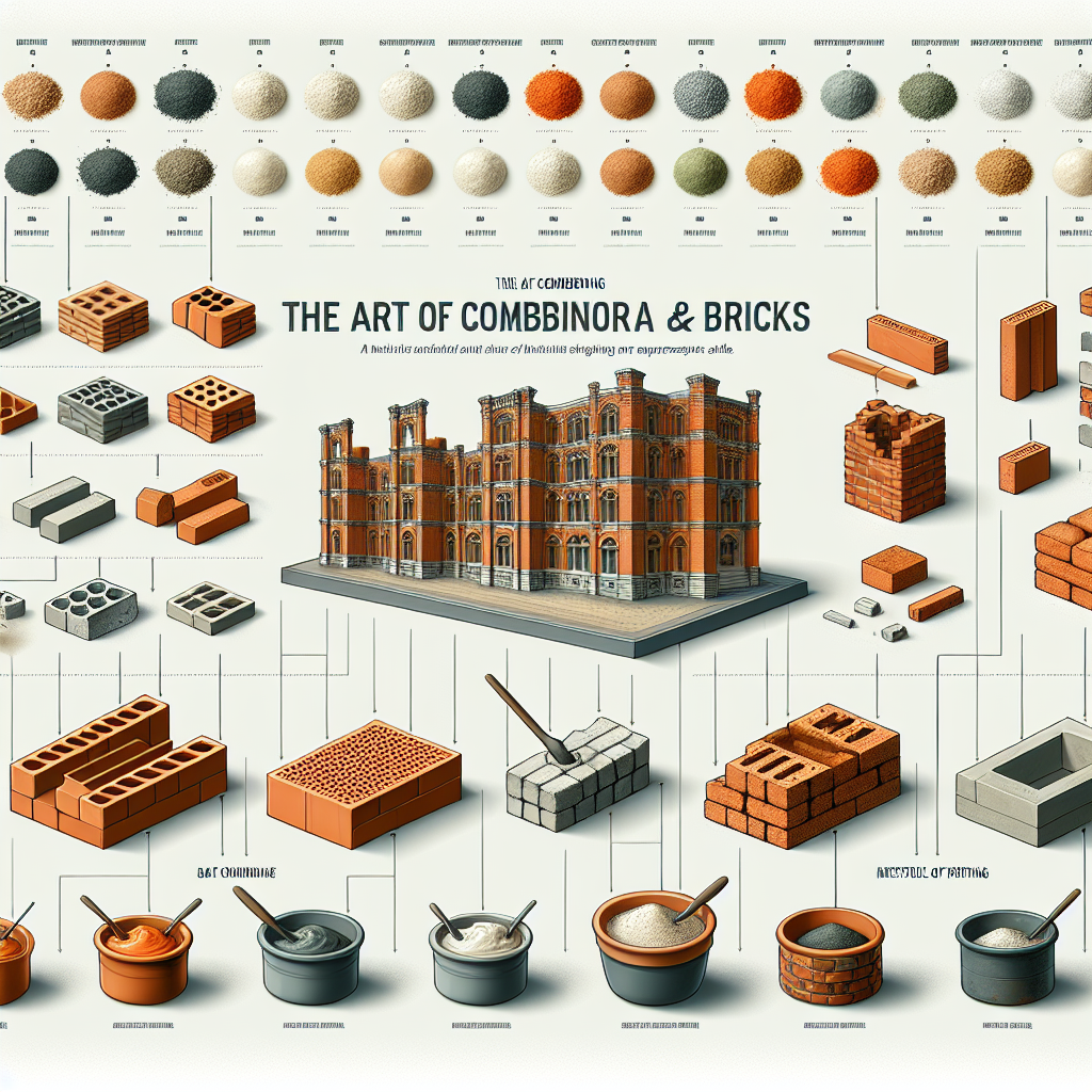 L'arte di abbinare malte e mattoni: un'approfondita guida.