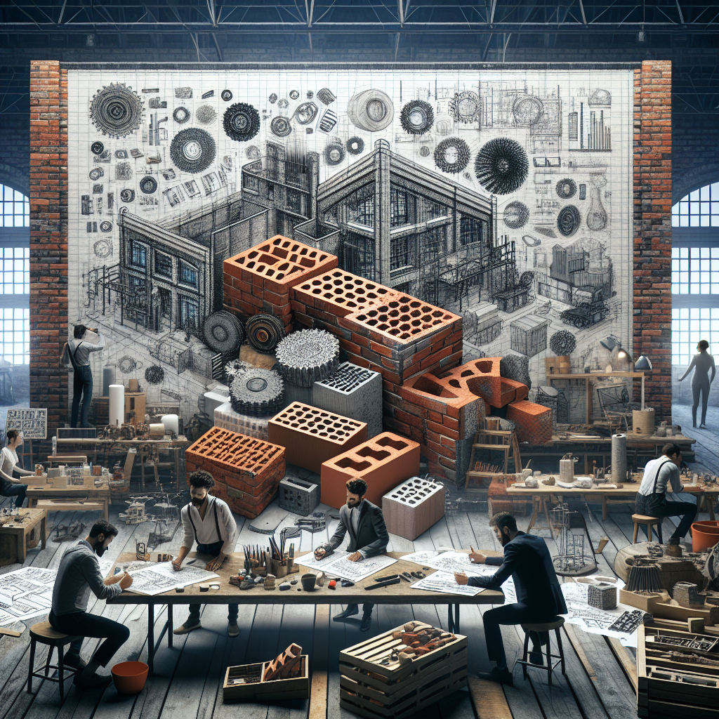 Mattoni e design industriale: collaborazioni innovative.