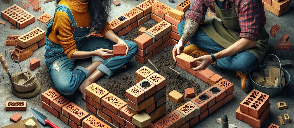 Progetti DIY con mattoni: dalla decorazione alla costruzione.