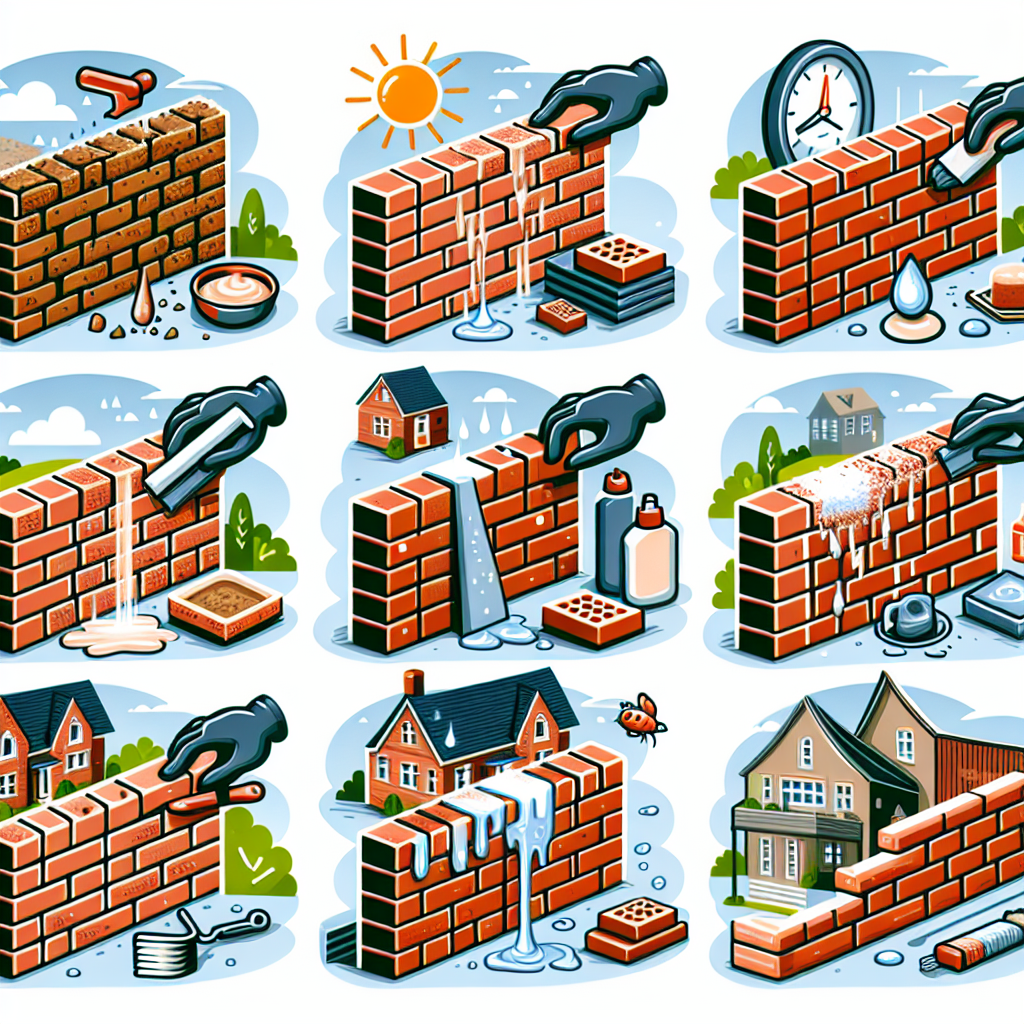 Come proteggere i mattoni dall'erosione e dallo scolorimento.