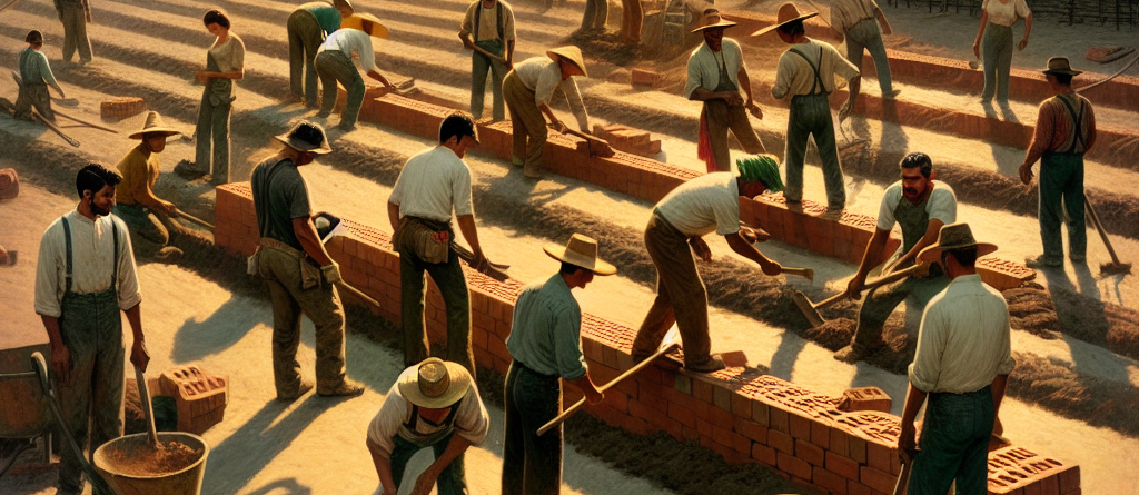 Fondazioni solide: preparare il terreno per la costruzione in laterizio.