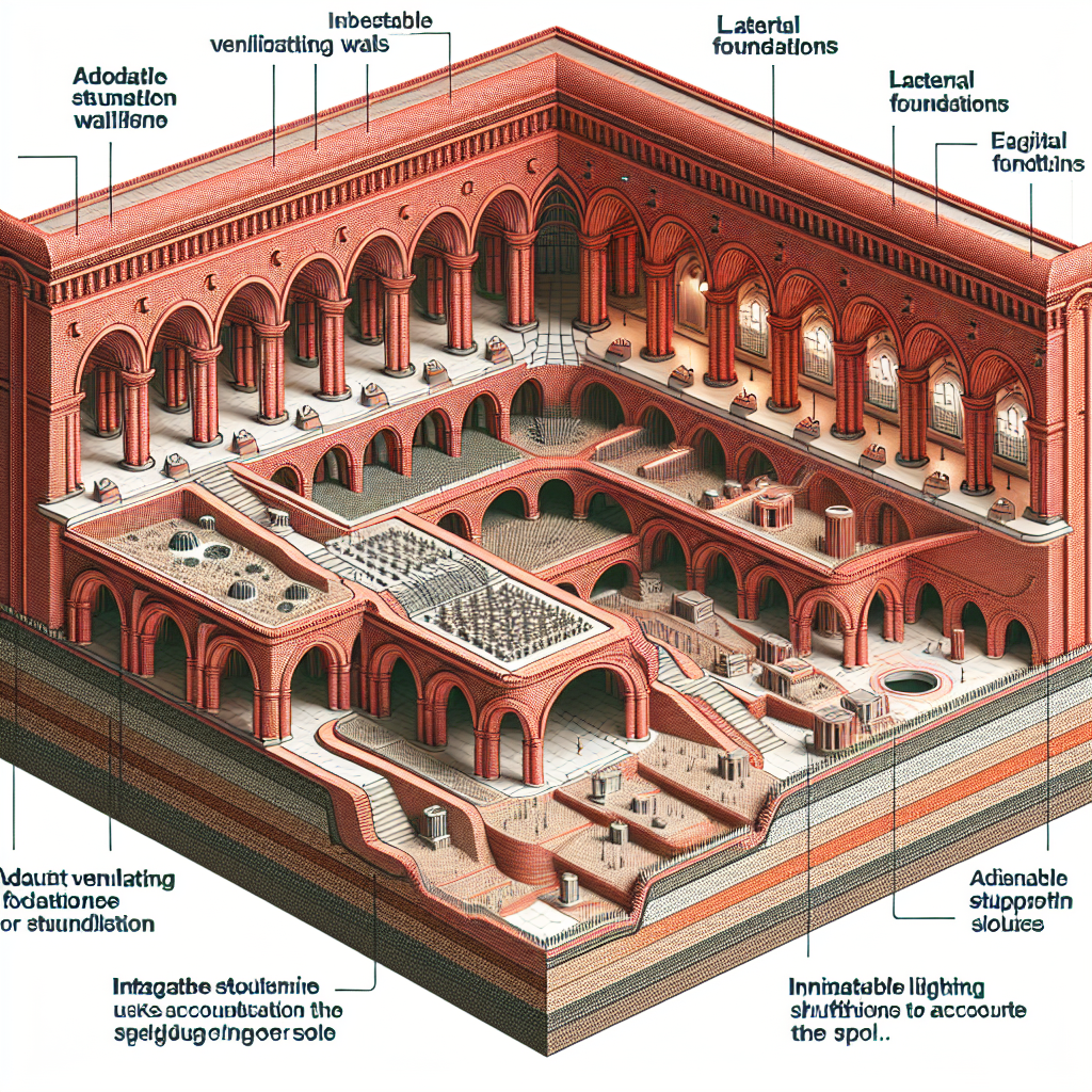 Come affrontare le sfide dei laterizi in architettura sotterranea.