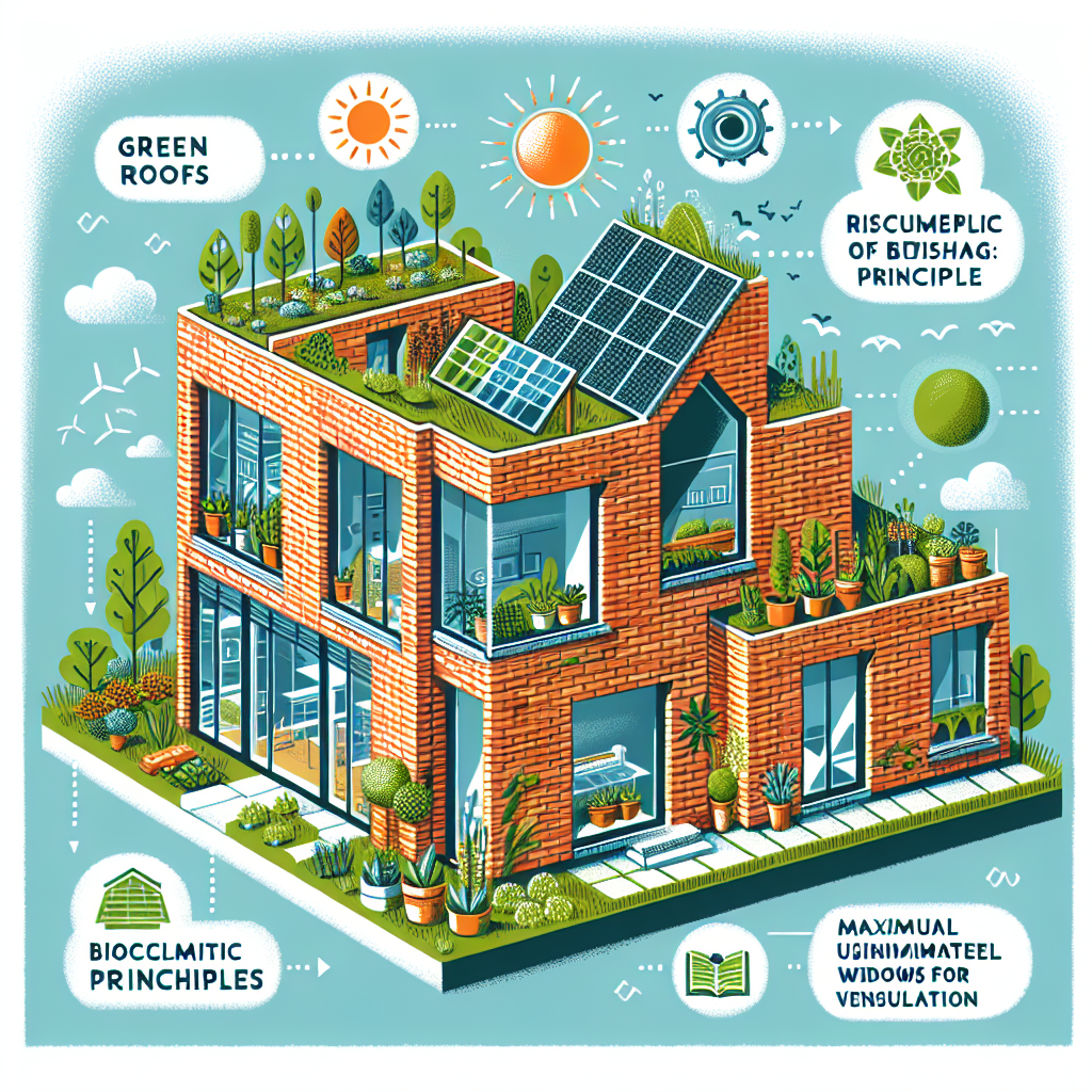 Laterizi e bioclimatica: principi fondamentali per una costruzione sostenibile.