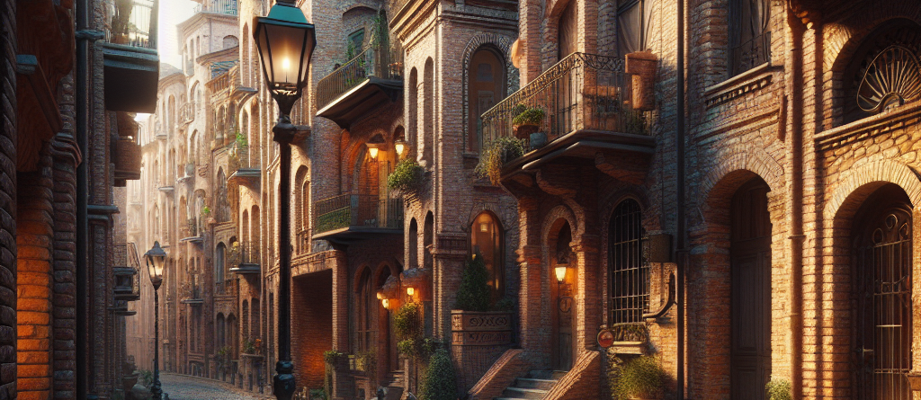 Le città di mattoni: esplorazione urbana.