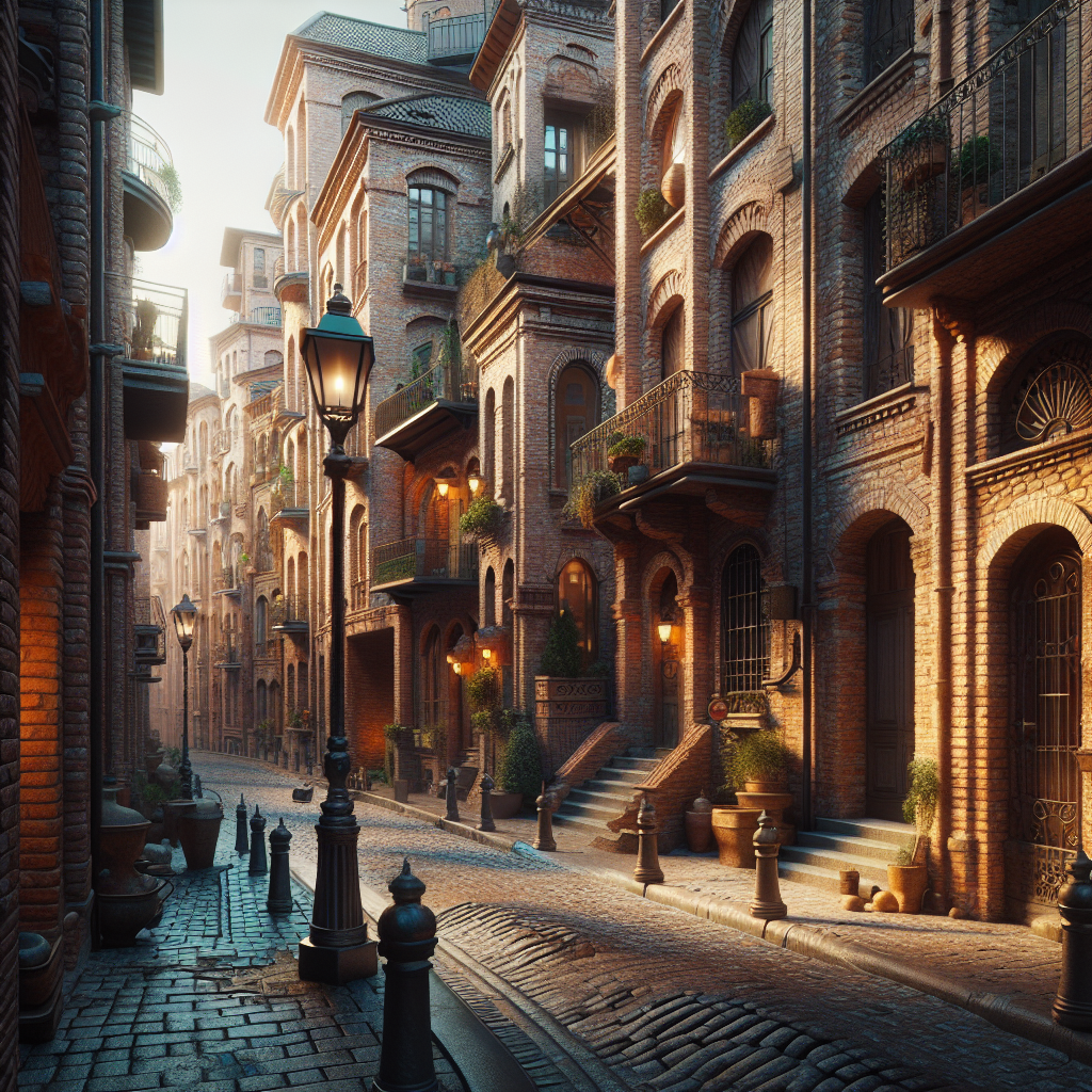 Le città di mattoni: esplorazione urbana.