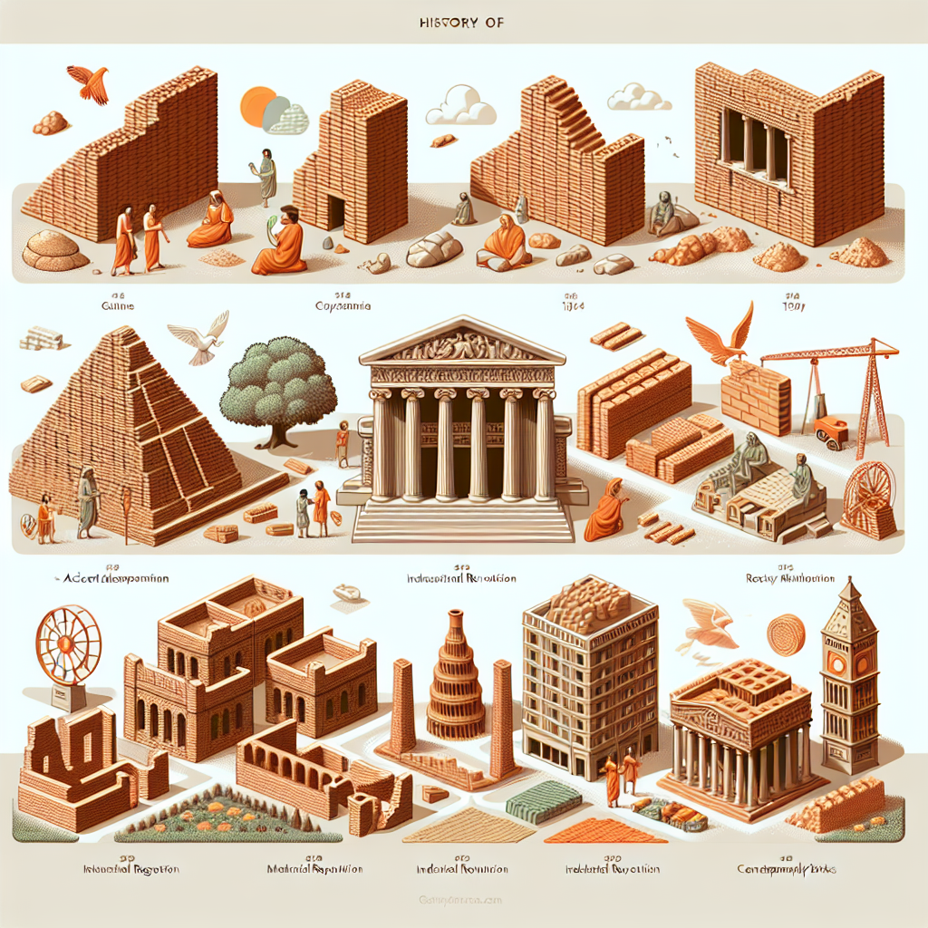 La storia dei laterizi: dalle civiltà antiche ai giorni nostri.