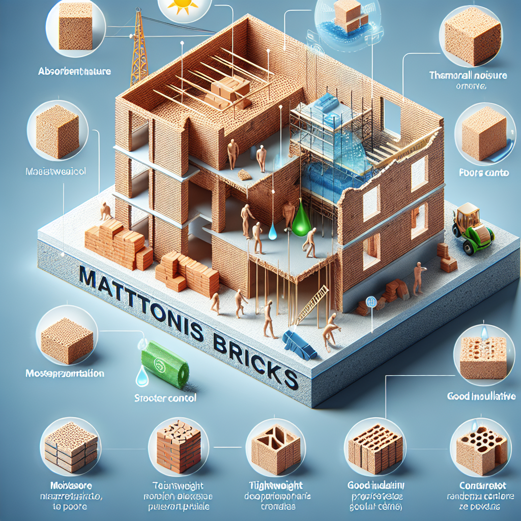 Mattoni porosi: caratteristiche e vantaggi.