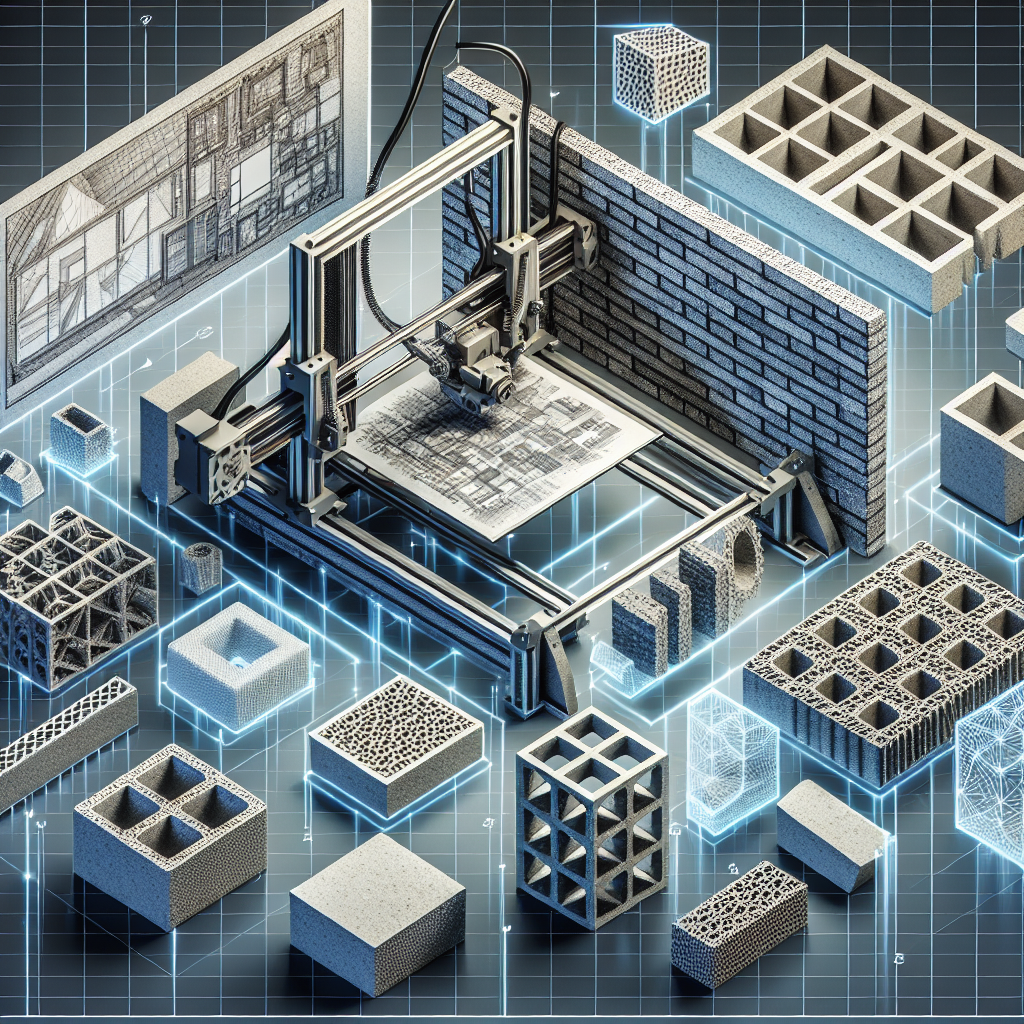 Caratteristiche e uso dei laterizi stampati in 3D.