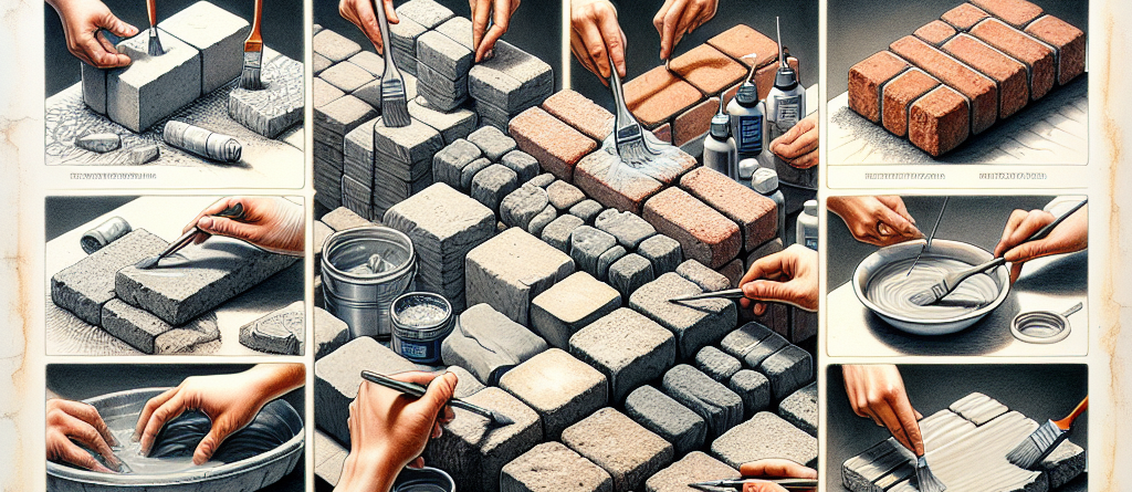 Trattamenti superficiali per mattoni.