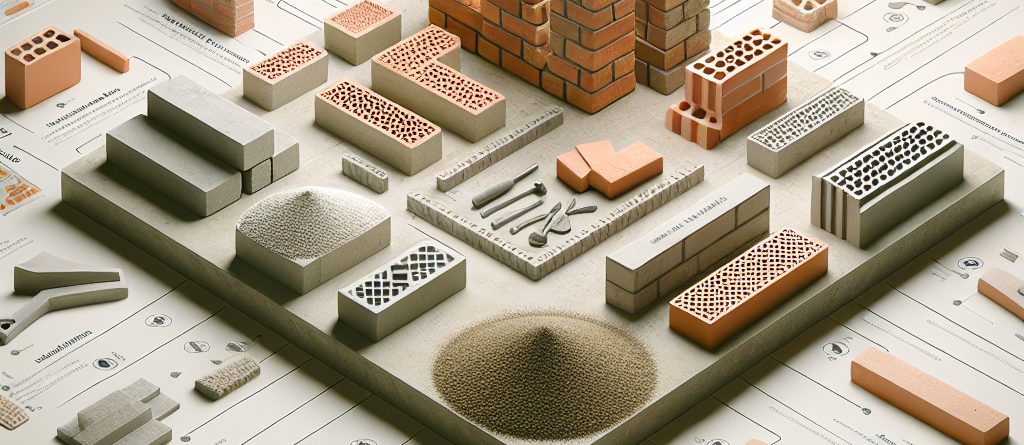 La scelta dei giunti e delle malte per i mattoni.