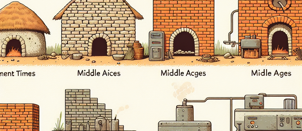 Storia e evoluzione dei forni per laterizi.