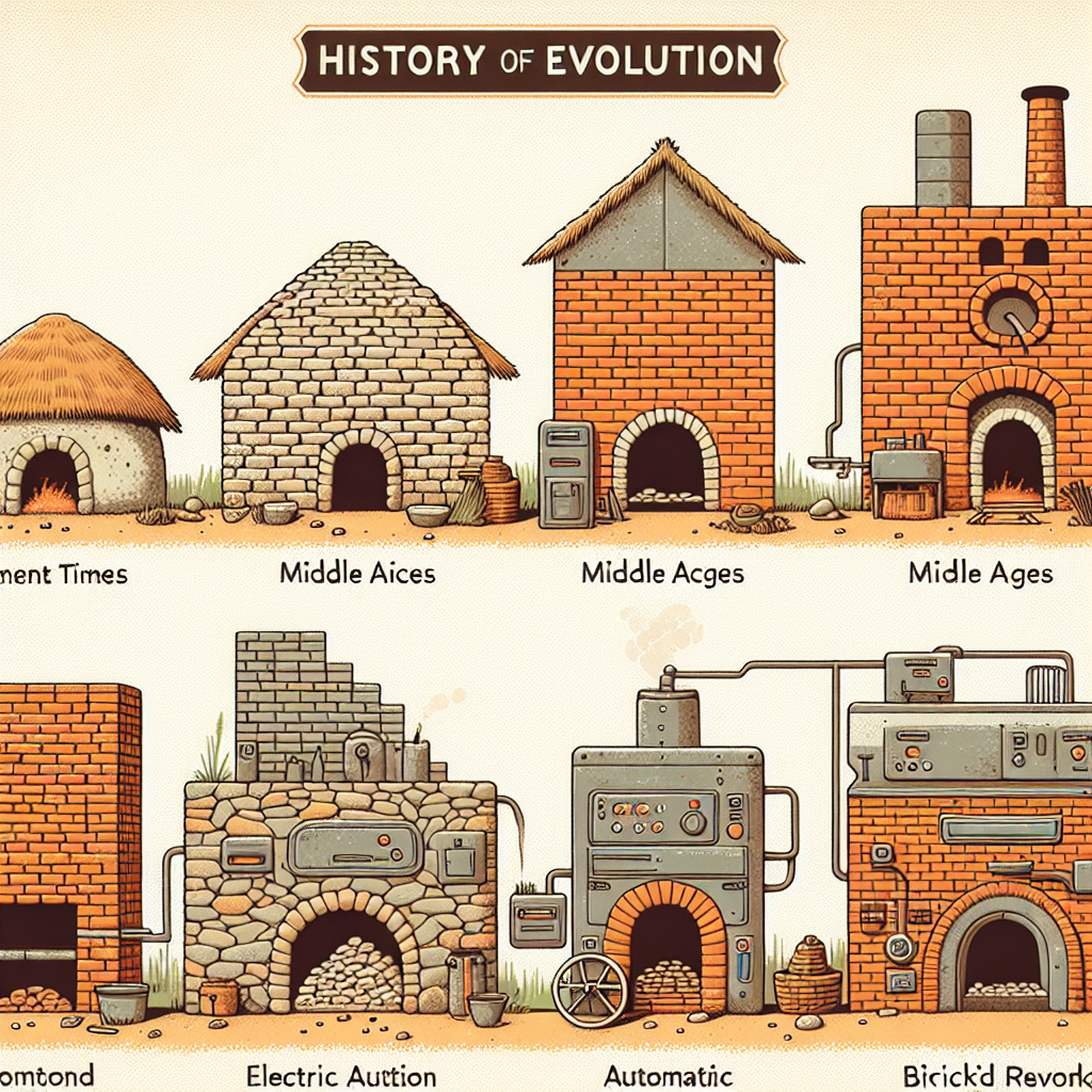 Storia e evoluzione dei forni per laterizi.