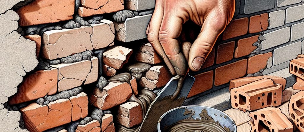 Guida pratica alla riparazione di fessure e crepe nei laterizi.