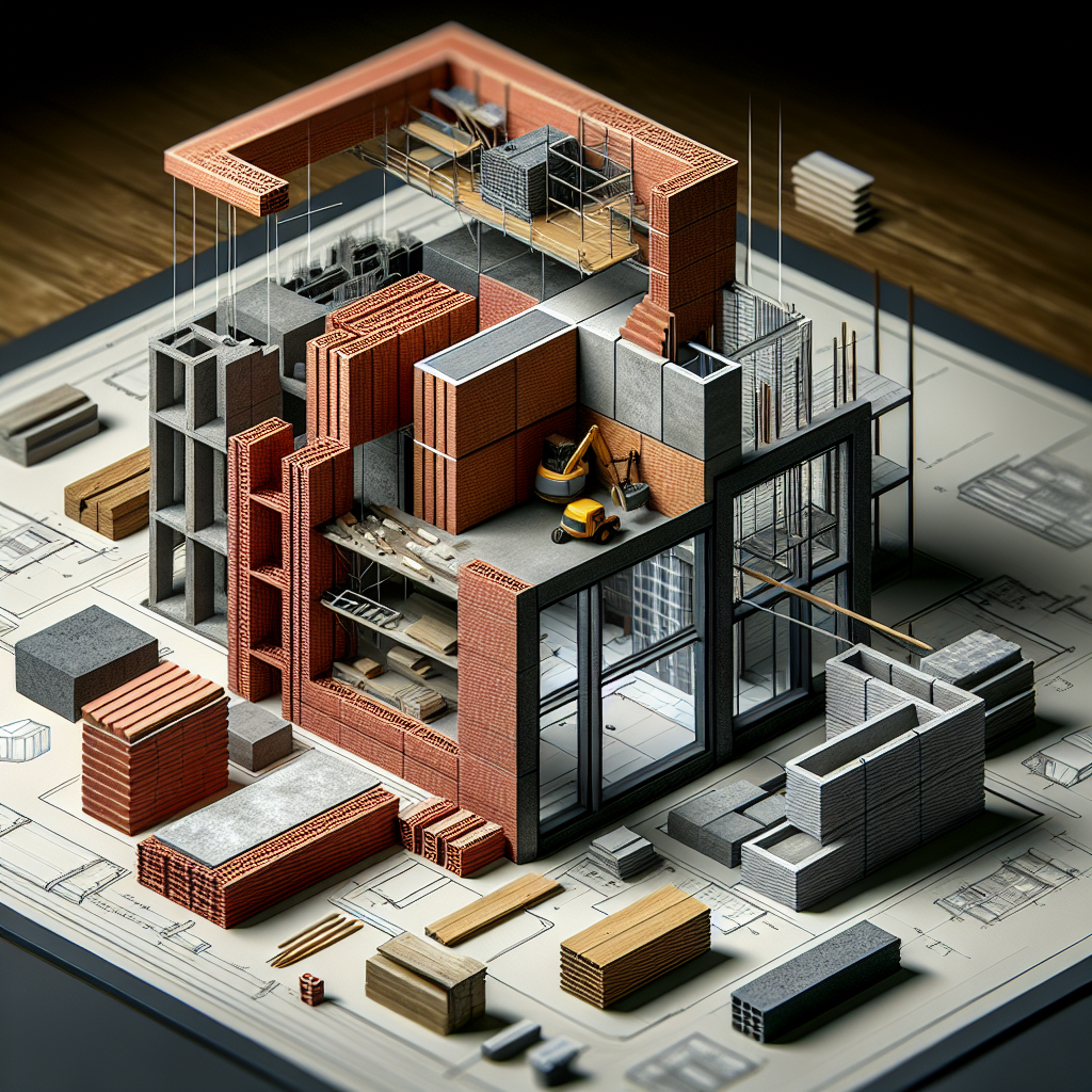 Come integrare il laterizio con altri materiali da costruzione.