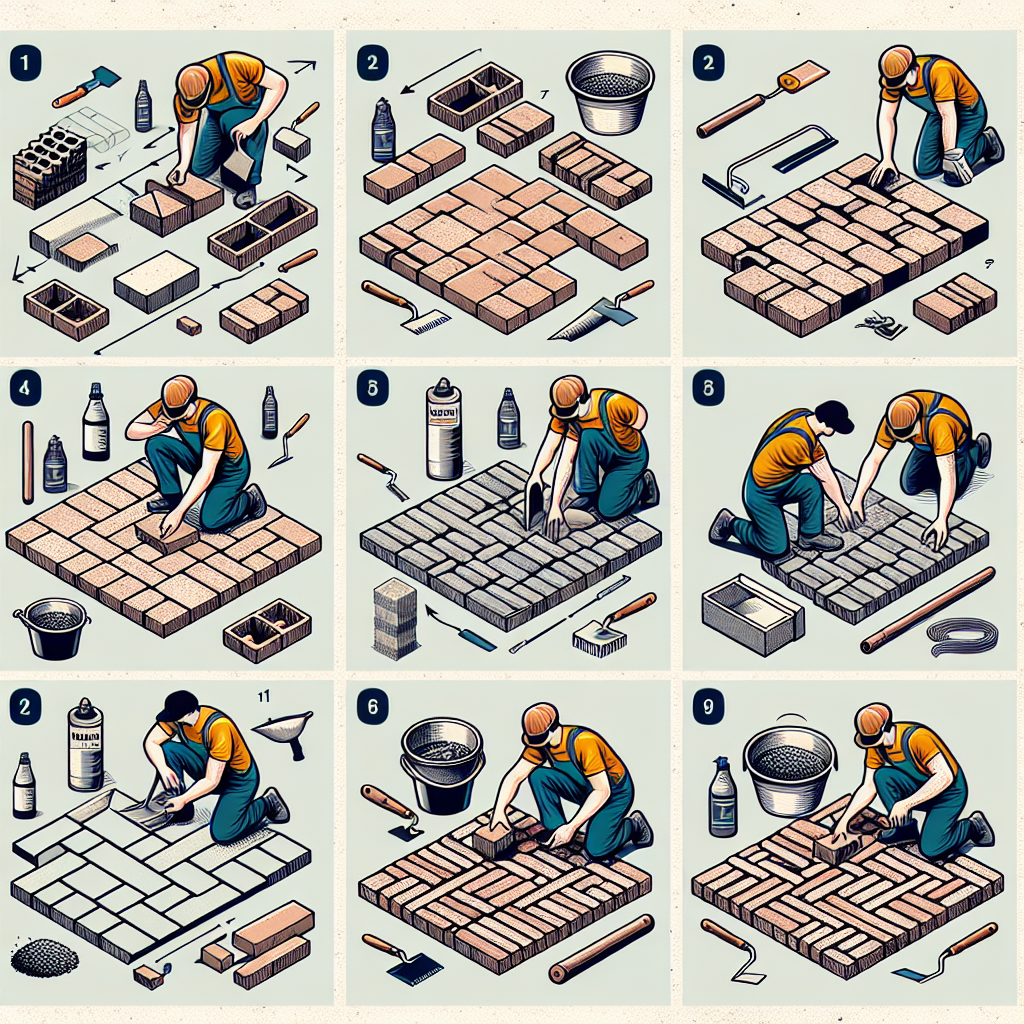 Istruzioni per la realizzazione di pavimenti in laterizio durevoli.