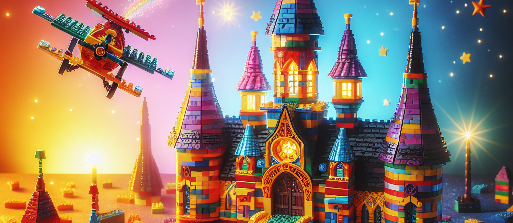 La magia dei mattoni colorati.