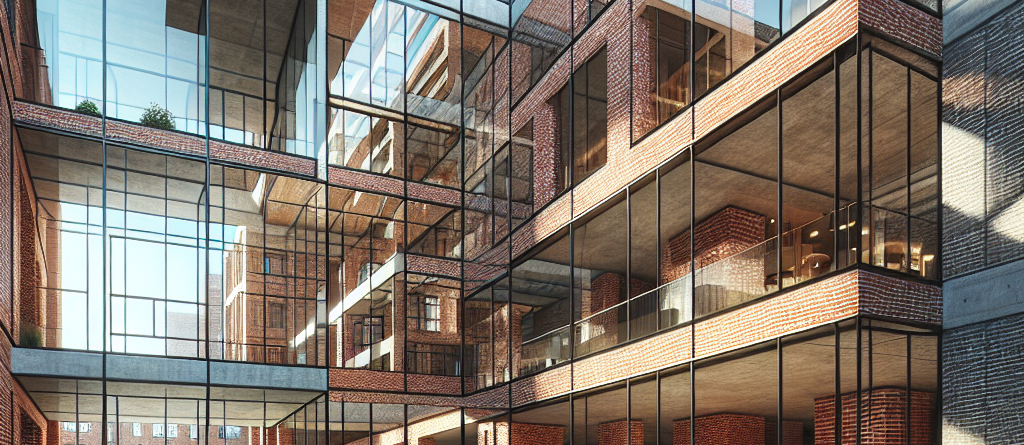 Come integrare il vetro e il mattone nelle costruzioni moderne.