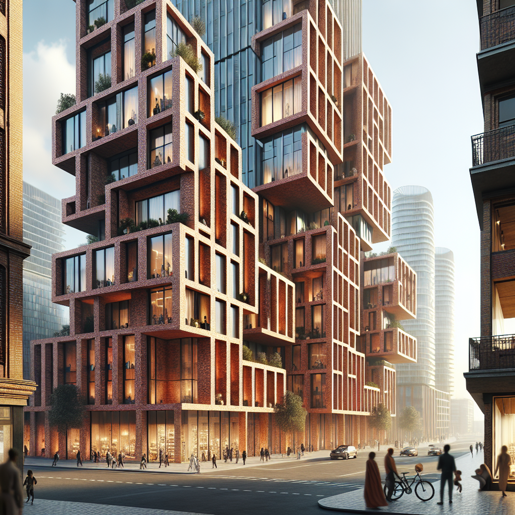 Utilizzo dei laterizi in architettura contemporanea.